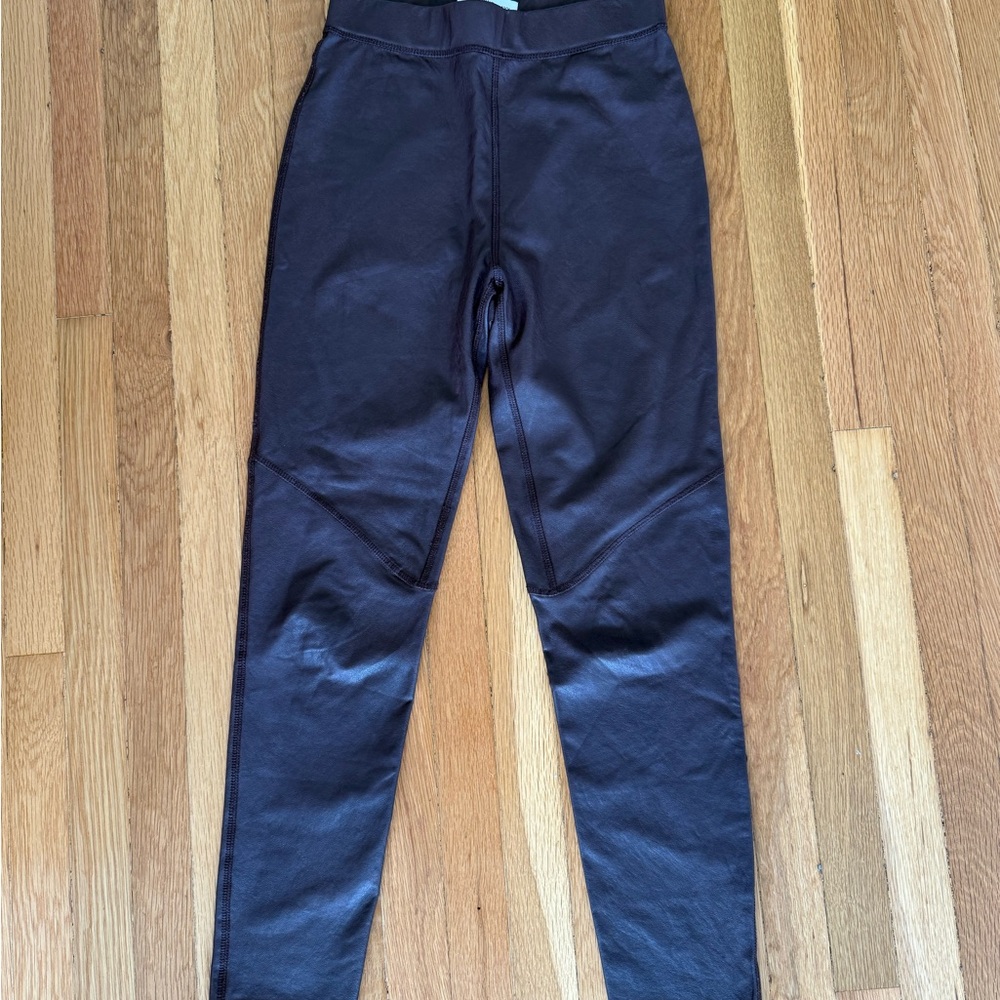Something Navy Dark Brown Kids Leggings